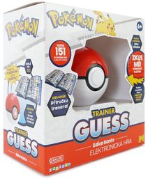 MAC TOYS Hra interaktivní Pokémon trainer guess na baterie CZ Světlo Zvuk