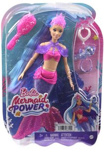 MATTEL BRB Dreamtopia panenka Barbie mořská panna na baterie Světlo