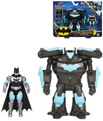 SPIN MASTER Batman figurka kloubová 10cm set s brněním v krabici plast