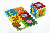 Podlahové pěnové puzzle Peppa Pig Eva, 9 dílků v tašce cm