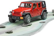 Auto model Jeep Wrangler červený 1:16 plast 02525 (2525)