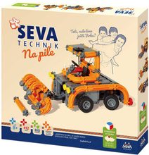 SEVA TECHNIK Na pile plastová STAVEBNICE 412 dílků v krabici