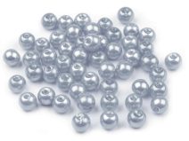 Skleněné voskové perly Ø6 mm 50g