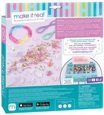 MAKE IT REAL Šperky s motýlky kreativní set výroba dětské bižuterie
