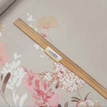 METRÁŽ Bavlněné plátno DELUX MARY růžová, šíře 220cm
