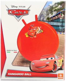 MONDO Míč nafukovací skákací Auta (Cars) 50cm hopsadlo klučičí modré