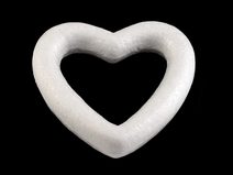 Srdce 12x14 cm polystyren