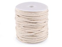 Šňůra na drhání macramé a háčkování / příze Ø4 mm, návin 50 m