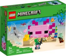 LEGO MINECRAFT Domeček axolotlů 21247 STAVEBNICE