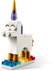 LEGO CLASSIC Průhledné kreativní kostky 11013