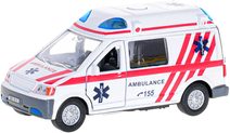 DICKIE Auto ambulance 15cm na baterie Světlo Zvuk plast