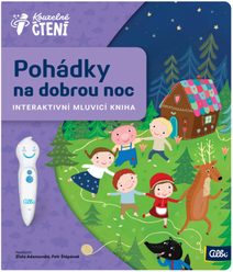 ALBI Kouzelné čtení Kniha interaktivní Pohádky na dobrou noc