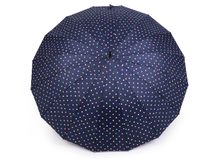 Velký deštník pro rodinu s puntíky