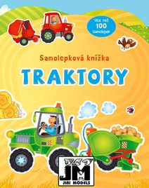 Samolepková knížka Traktory