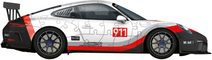 Puzzle 3D Auto Porsche 911 GT3 108 dílků skládačka plast