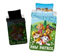 JERRY FABRICS Povlečení Paw Patrol PP203 svítící Bavlna, 140/200, 70/90 cm