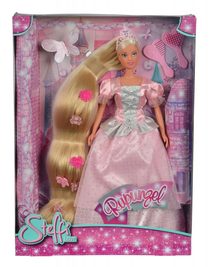 Panenka princezna Steffi Rapunzel 30cm set s doplňky 3 druhy