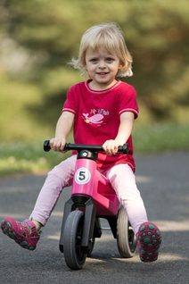 MAD Odrážedlo ENDURO Klasik dětské odstrkovadlo červená motorka do 25kg