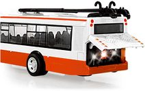 MAJORETTE Autobus MAN City kovový volný chod 2 druhy 3 barvy
