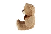 Medvěd s mašlí plyš 45cm béžový