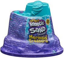 SPIN MASTER Kinetic Sand Poklad mořské panny třpytivý písek s diamanty 3 barvy