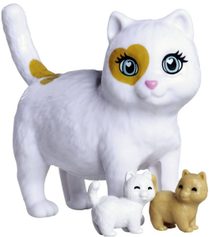 Panenka Steffi Baby Cats herní set s kočičkou a koťátky s doplňky