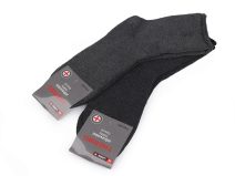 Pánské thermo ponožky se zdravotním lemem 2 páry