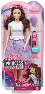 Panenka Barbie princezna / mořská panna dlouhé vlasy 2 druhy