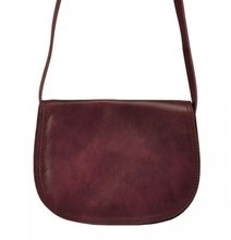 Růžová crossbody dámská kabelka se třemi oddíly 5414-BB