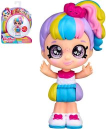 KINDI KIDS Minis Panenka mini Rainbow Kate 9cm kývá hlavou velké oči