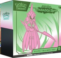 ADC Pokémon TCG SV04 Scarlet & Violet Paradox Rift Elite Trainer Box 9x booster