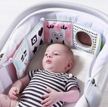 TAF TOYS Baby měsíček hudební box na baterie Světlo Zvuk pro miminko
