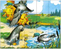 DINO Puzzle 3x55 dílků Disney Den s Minnie Mouse skládačka 18x18cm 3v1