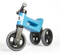 Odrážedlo FUNNY WHEELS Rider SuperSport oranž. 2v1+popruh, výš. sedla 28/30cm nos. 25kg 18m+ v krabi