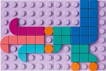 LEGO DOTS Neonový tygr – náramek a ozdoba na tašku 41945