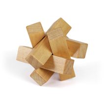 Kostka (Rubikova) dětský hlavolam 6cm Magic Cube bílá plastová