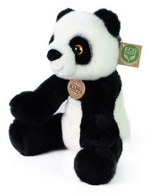 PLYŠ Medvídek Panda 27cm sedící Eco-Friendly