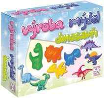 Výroba mýdel Dinosauři kreativní set v krabici