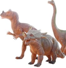 Dinosaurus pravěký ještěr 33-41cm plastové zvířátko 6 druhů