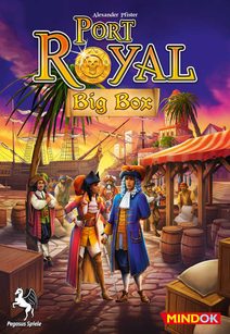 MINDOK HRA Port Royal Big Box set základní hra + 3 rozšíření