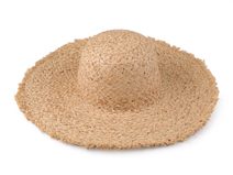 Dámský klobouk k dozdobení s otřepeným okrajem