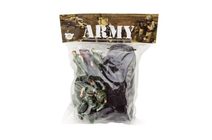 Vojáci 80ks plastové akční figurky s doplňky velký herní barevný set v tubě