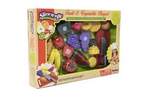 Krájecí ovoce a zelenina 40x27x6cm s nádobím plast 25ks v krabici
