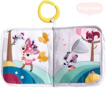 Baby závěsná knížka se zvířátky Tiny Princess Tales pro miminko