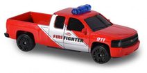 MAJORETTE SOS Auto hasiči/policie/sanitka na baterie Světlo Zvuk 3 druhy kov