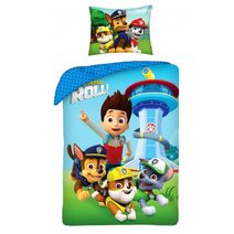 Povlečení Paw Patrol Roll Bavlna, 140/200, 70/90 cm