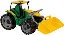 Traktor kovový s přívěsem 23cm 4 druhy v krabici