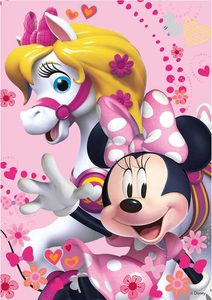 Puzzle Disney Minnie a Daisy 48 dílků 26x18cm skládačka v krabici