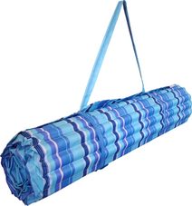 ACRA Válec masážní 33x14cm fitness roller modrý plast