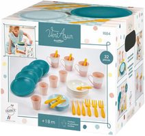 Kuchyňský set dětské plastové nádobí + odkapávač 29x29cm